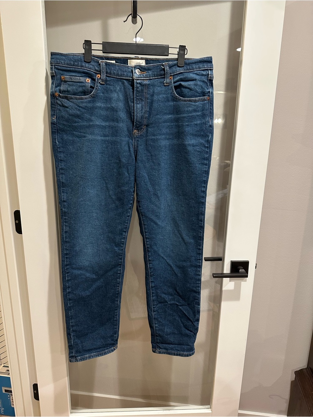 Universal Thread Women’s Mid Rise 80’s Slim Jeans - Medium Blue Wash